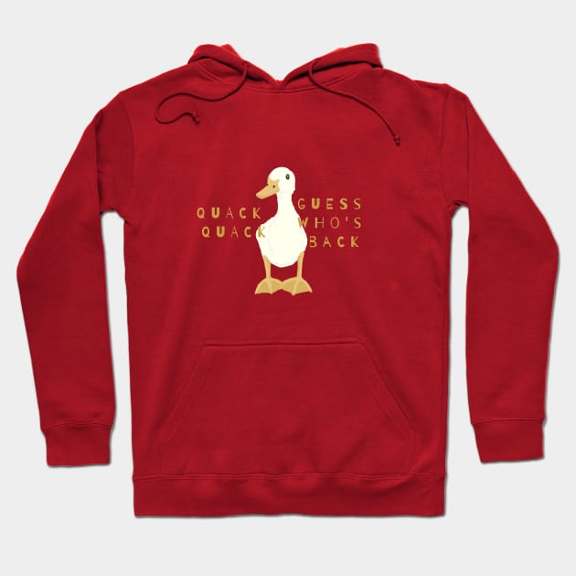 Ducky Duck Hoodie by bumblebeebuiscut